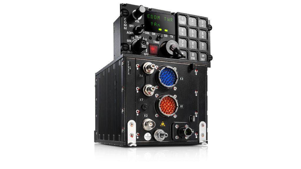 The SOVERON airborne radio family is the product of decades of experience, especially in design and development. The SOVERON airborne radio family is the product of decades of experience, especially in design and development.