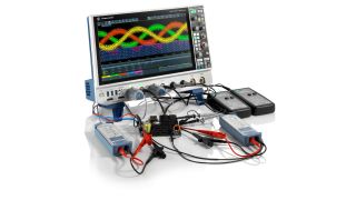 MXO 5 oscilloscope with probe interface used in drivetrain analysis. (Image: Rohde & Schwarz) MXO 5 oscilloscope with probe interface used in drivetrain analysis. (Image: Rohde & Schwarz)