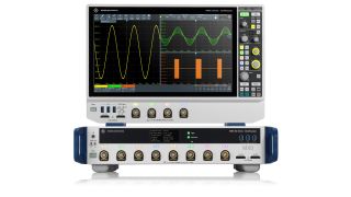 Highlights at the CETEX: the MXO 5 and MXO 5C series oscilloscopes. (Image: Rohde & Schwarz) Highlights at the CETEX: the MXO 5 and MXO 5C series oscilloscopes. (Image: Rohde & Schwarz)