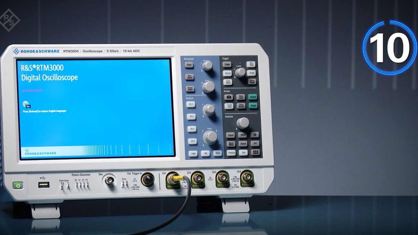 RTM3000 - Boot time