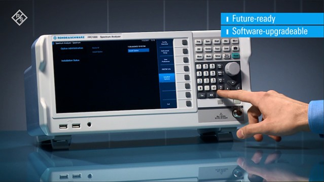 R&S®FPC1000 spectrum analyzer protects your investment